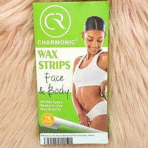 Brand New CHARMONIC WAX STRIPS FACE & BODY WAX KIT